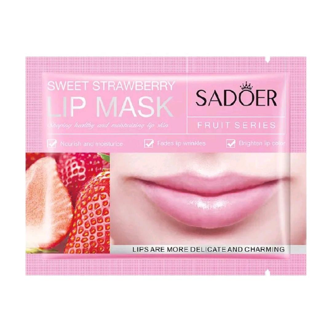3 PCS Lip Mask with Fruit Extract-Daily Lip Care-Moisturize & Nourish Cracked Dry Lips,Hydration for Dry Lips.