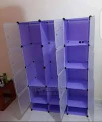 🌿👏🔅🤪 [ SAVE MORE AS YOU SHOP AT DISCOUNTED PRICES ]🤪🥳🌿.THREE COLUMN HARDENED PLASTIC WADROBE WITH INBUILT SHOE RACK.DURABLE HARDENED PLASTIC ORGANISED STORAGE FOR CLOTHS AND SHOES INBUILT SHO