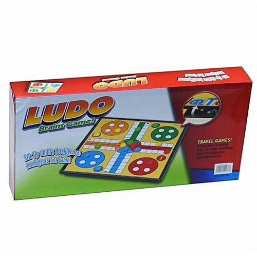 Ludo Board Game-Portable Travel Magnetic Family Brain Game for Kids.Ludo is a classic family game that has stood the test of time. Roll a six and race your 4 tokens from start to finish before anyone