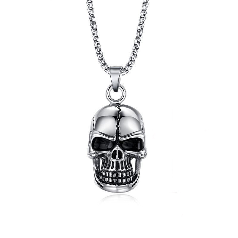 Oversized Skull Necklace Men'S Fashion Fashion Accessories