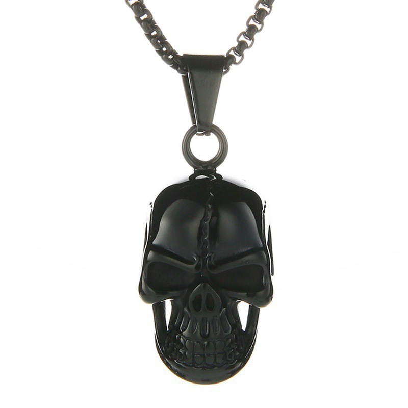 Oversized Skull Necklace Men'S Fashion Fashion Accessories