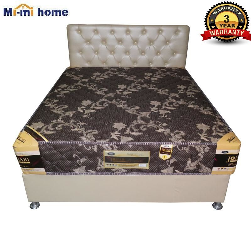 Johari Three Years Warranty Medium Quilted Home Living Bedroom Soft and long-lasting Mattress Comfy and Health Mattress (Without Bed) (Random color dispatch)