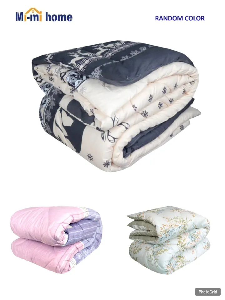 1Pc Duvet Luxurious Heavy Soft Comfortable Duvet Only (1pc) Does Not Come With A Bedsheet Nor Cases(RANDOM COLOR DISPATCH)