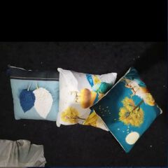 Johari 1Pcs New Style Digital Printing Throw Pillows And Cover Case Luxury Painted Geometric Cushion (ASSORTED)