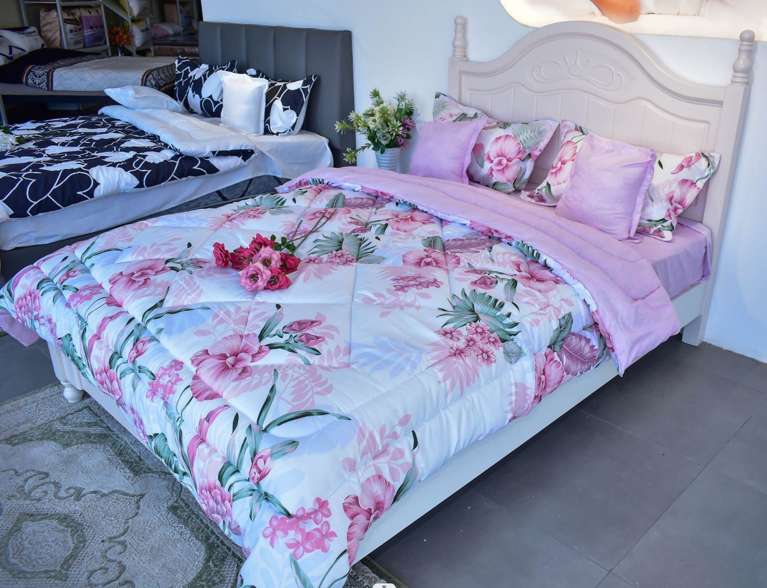 Bring Elegance And Comfort To Your Bedroom With Johari 6pcs Of Luxury Nordic Style Cotton Microfiber Duvet Sets (One Duvet, Four Pillow Covers Or Cases And One Bedsheet) Bedding Set (Random color)