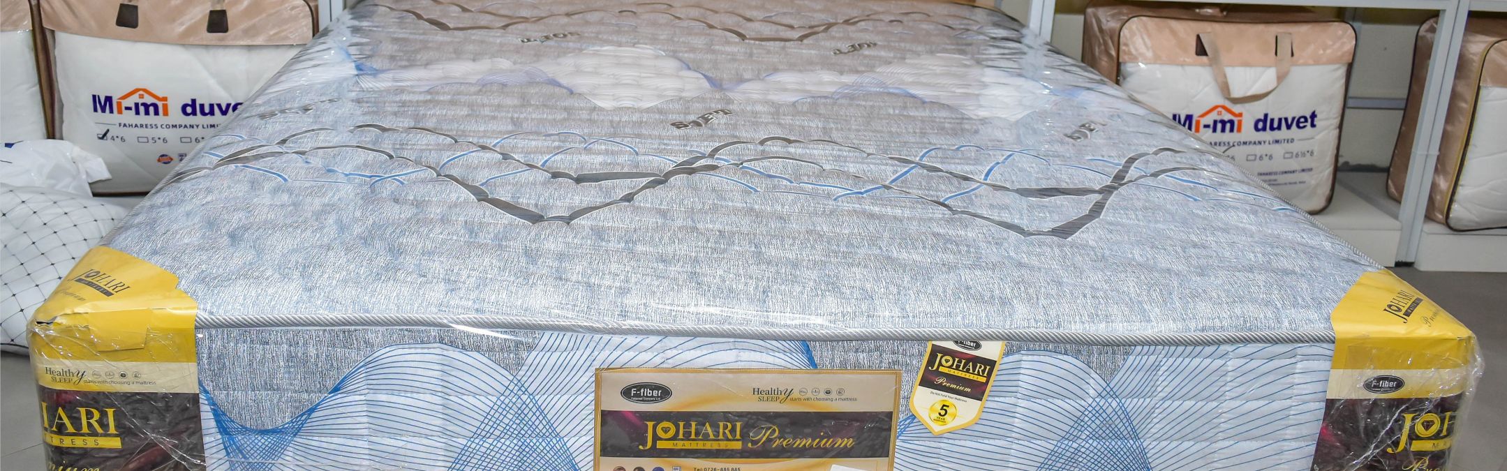 Johari  Three Years Warranty Medium Quilted Home Living Bedroom Soft and long-lasting Mattress Comfy and Health Mattress (Without Bed) (Random color dispatch)