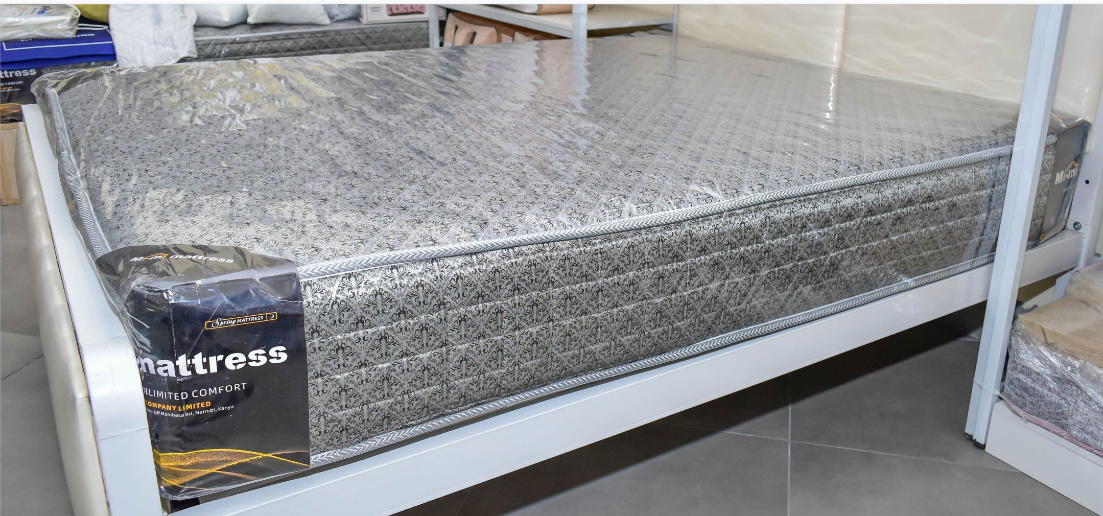 Mimi Spring Mattress with upto 10 Years warranty high density home and living bedroom furniture spring mattress