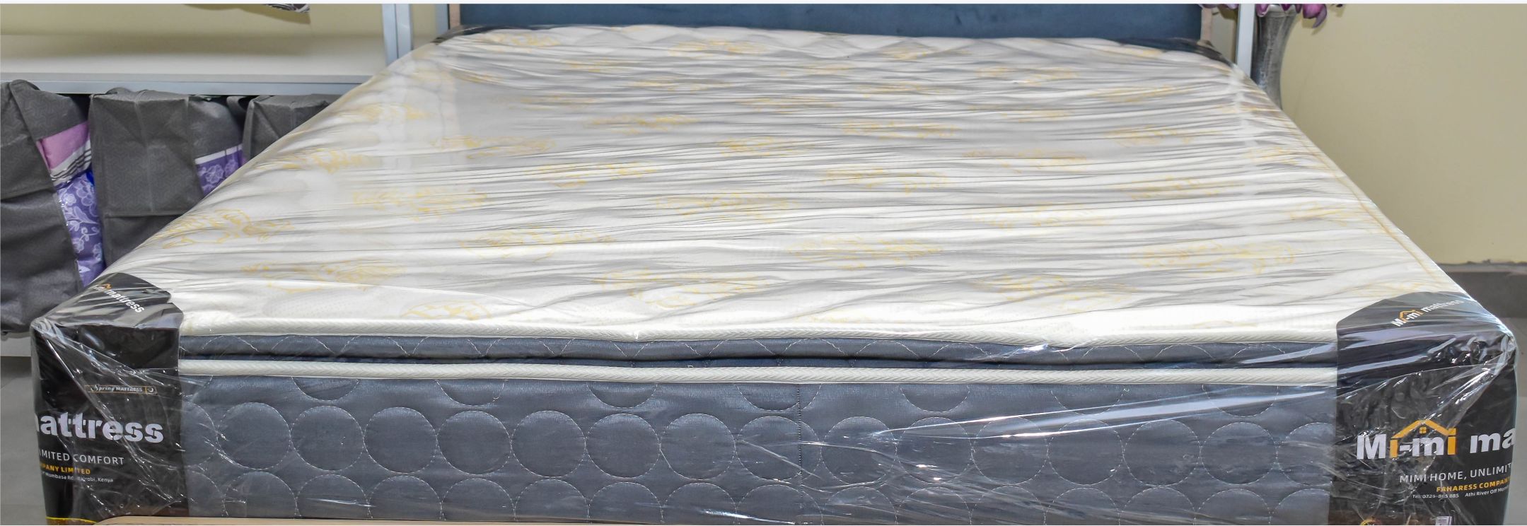 Mimi Spring Mattress with upto 10 Years warranty high density home and living bedroom furniture spring mattress