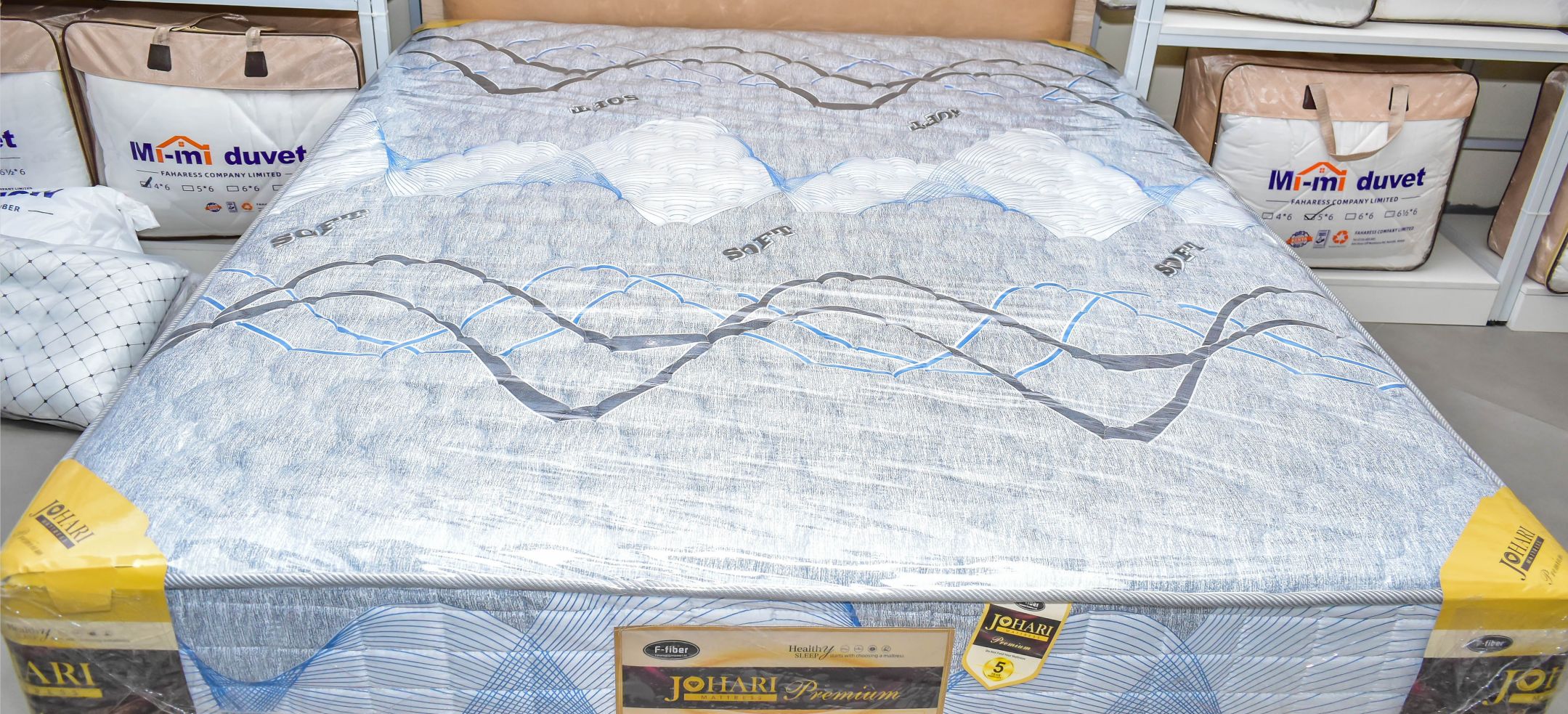 Johari Three Years Warranty Medium Quilted Home Living Bedroom Soft and long-lasting Mattress Comfy and Health Mattress (Without Bed) (Random color dispatch)