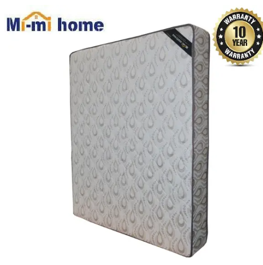 Mimi Spring Mattress 9 Inches With Up to 10 Years Warranty High Density Quilted Medium Home Living Bedroom Soft And Long-lasting Mattress Comfy And Health Mattress (Random color dispatch)