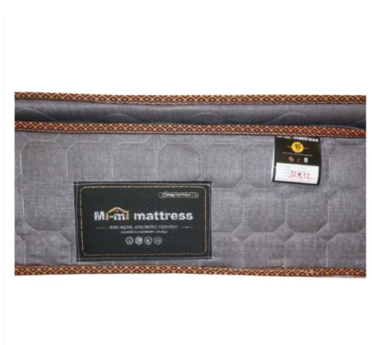 Mimi Spring Mattress With Up to 10 Years Warranty High Density Quilted Medium Home Living Bedroom Soft And Long-lasting Mattress Comfy And Health Mattress (Random color dispatch)