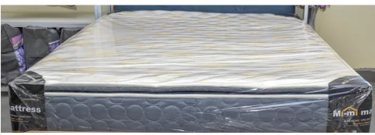 Mimi Spring Mattress With Up to 10 Years Warranty High Density Quilted Medium Home Living Bedroom Soft And Long-lasting Mattress Comfy And Health Mattress (Random color dispatch)
