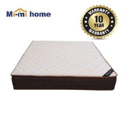 Mimi Spring Mattress 12 Inches With Up to 10 Years Warranty High Density Quilted Medium Home Living Bedroom Soft And Long-lasting Mattress Comfy And Health Mattress (Random color dispatch)
