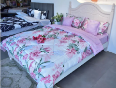 Johari 4pcs Of Luxury Nordic Style Cotton Microfiber Duvet Sets (One Duvet, Two Pillow Covers Or Cases And One Bedsheet) Bedding Set