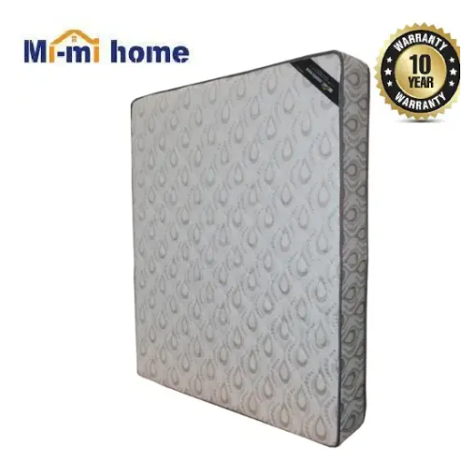 Mimi Spring Mattress With Up to 10 Years Warranty 10 Inches  High Density Quilted Medium Home Living Bedroom Soft And Long-lasting Mattress Comfy And Health Mattress (Random color dispatch)