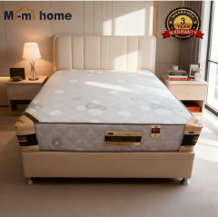 Johari  Three Years Warranty HD Quilted Home Living Bedroom Soft and Long-lasting Mattress Comfy And Health Mattress (Without Bed) (Random Color Dispatch)