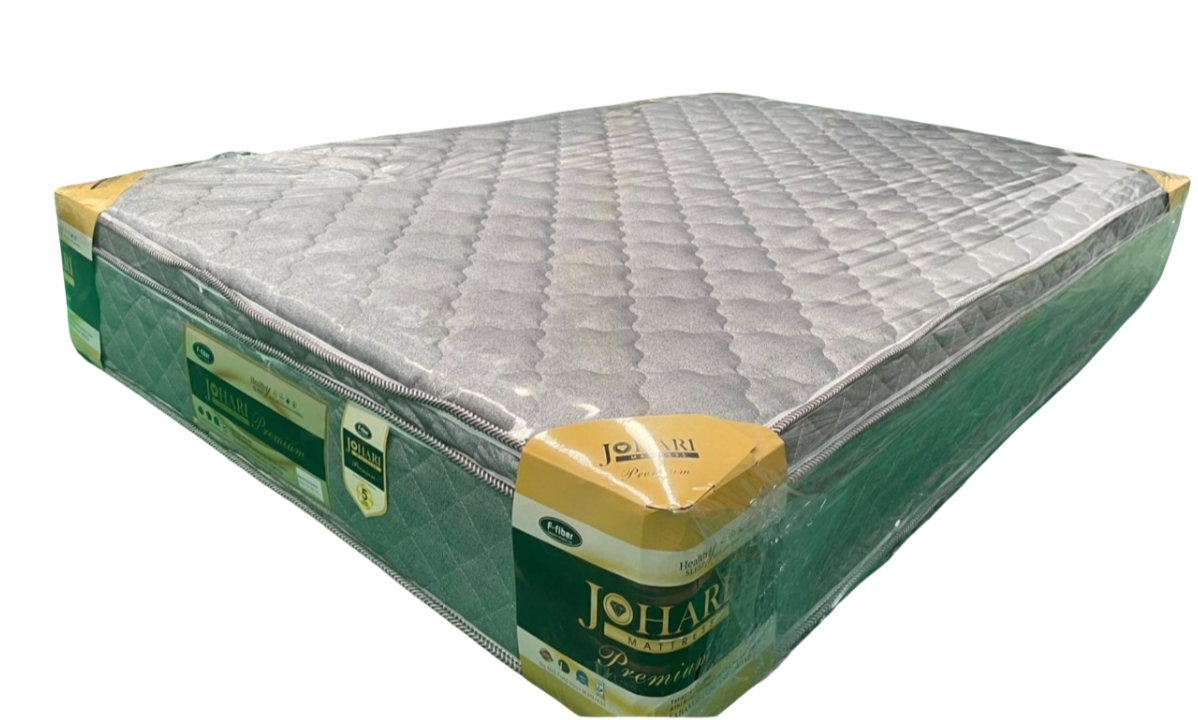 Johari Three Years Warranty 10 And 12 Inches Orthopedic High Quilted Premium Mattress Home Living Bedroom Soft and Long-lasting Mattress Comfy And Health Mattress (Without Bed) (Random Color Dispatch)