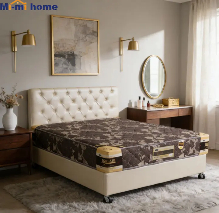 Johari Three Years Warranty HD Quilted Home Living Bedroom Soft And Long-lasting Mattress Comfy And Health Mattress (Without Bed) (Random Color Dispatch)