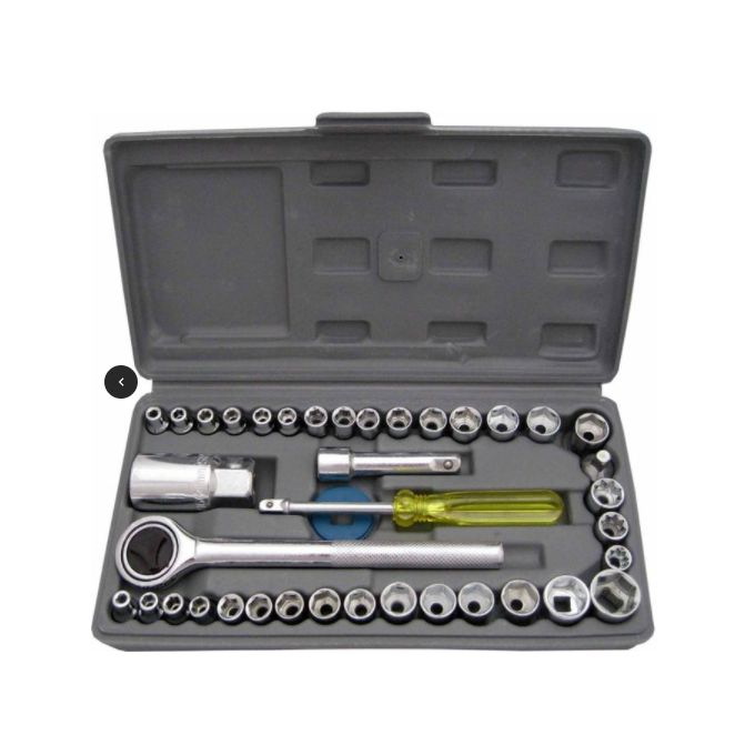 40 Pcs Combination Socket Wrench Set