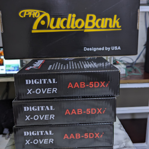 Digital 5 Way Pro Audio Bank Crossover for audio and music