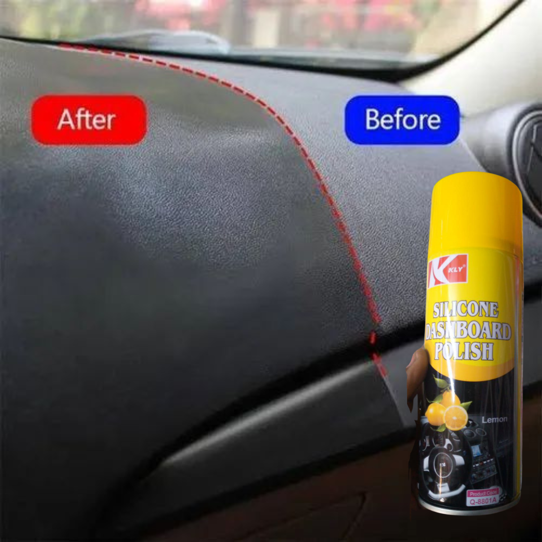 Dashboard Polish Fast & Easy to use restores your Cars Dashboard Shine agand cleaniness
