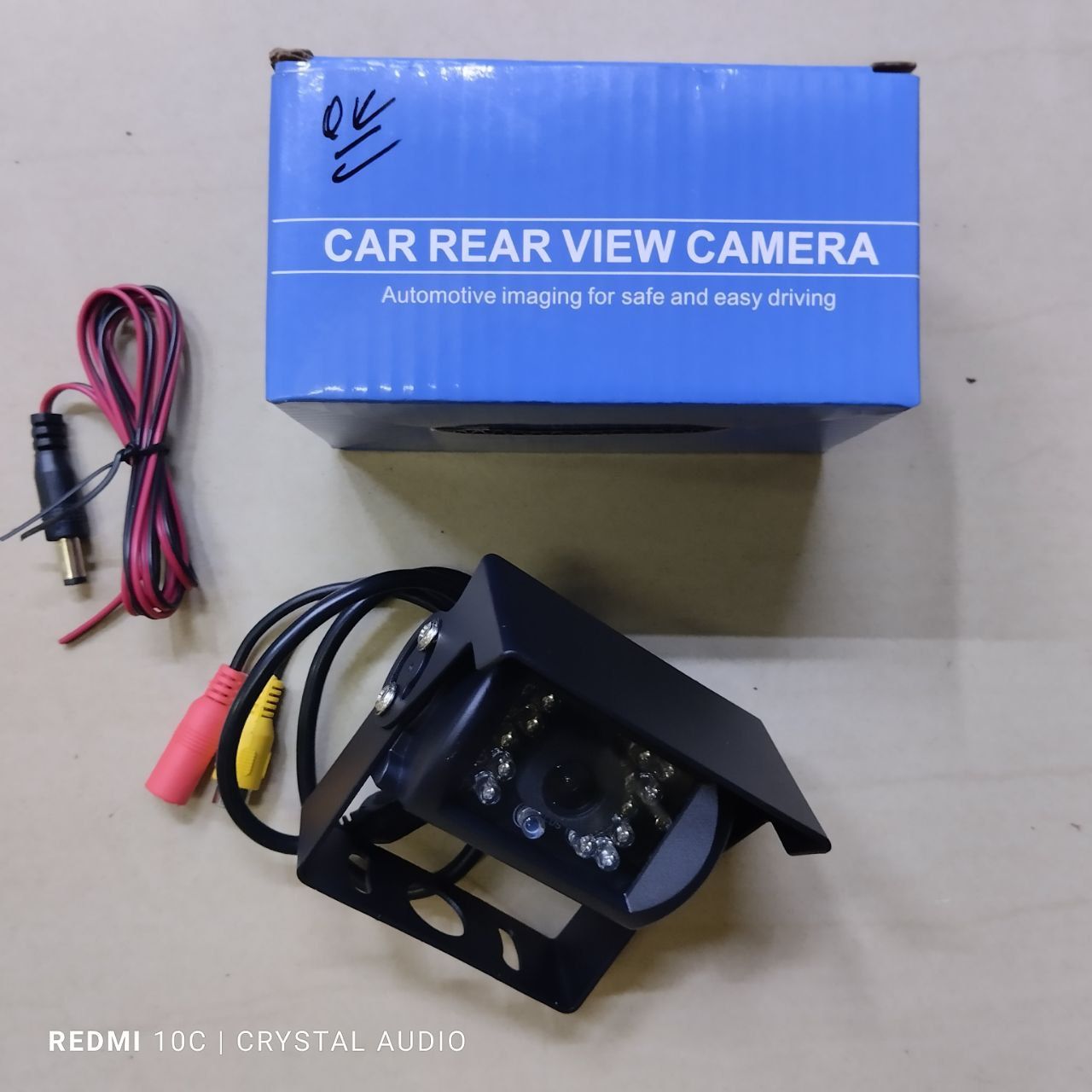 Waterproof Car Truck Rear View Reverse Wired CCD Backup Camera Universal 12V-24V