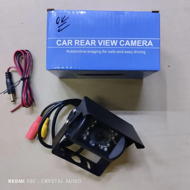 Waterproof Car Truck Rear View Reverse Wired CCD Backup Camera Universal 12V-24V
