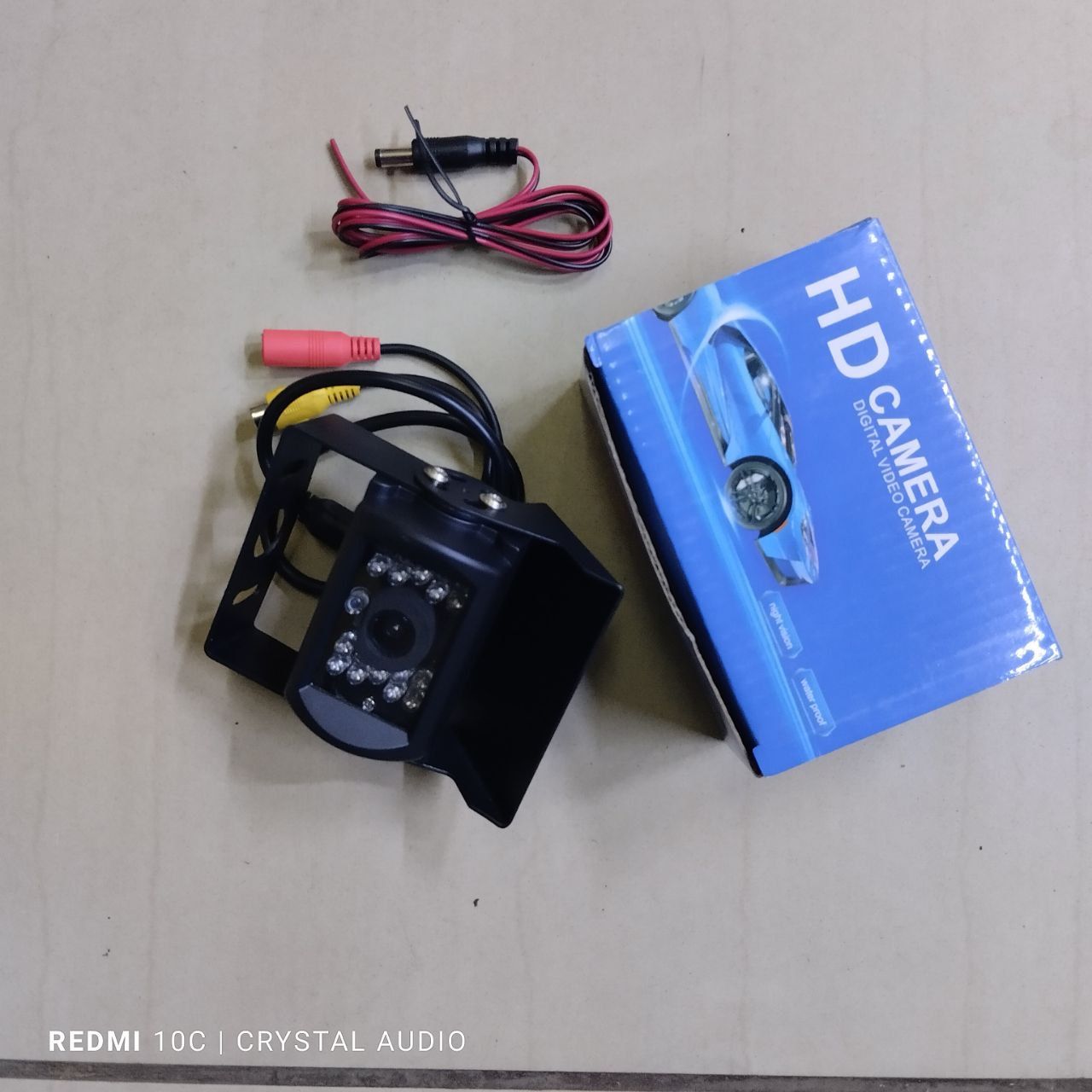 Waterproof Car Truck Rear View Reverse Wired CCD Backup Camera Universal 12V-24V