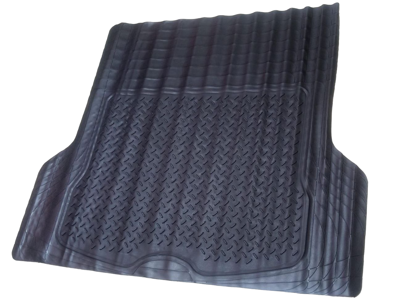 Rubber Boot mat mat size 144 * 109.5 cm suitable for all cars CAR MAT, HEAVY-DUTY, TRIMMABLE, BLACK, RUBBER