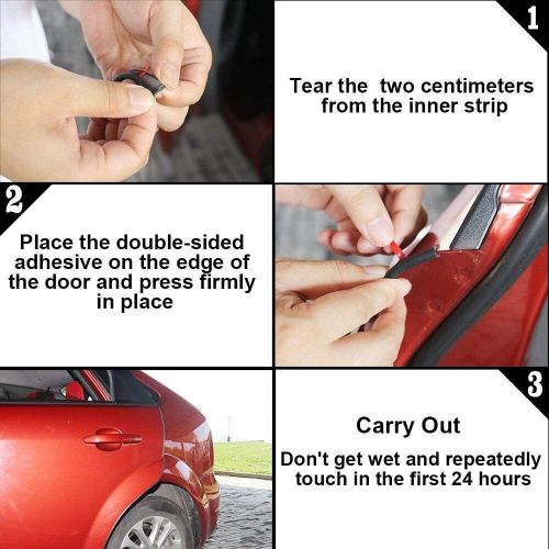Car Door Stoppers 4pc Universal Door Guards - Protect door edges from scratching