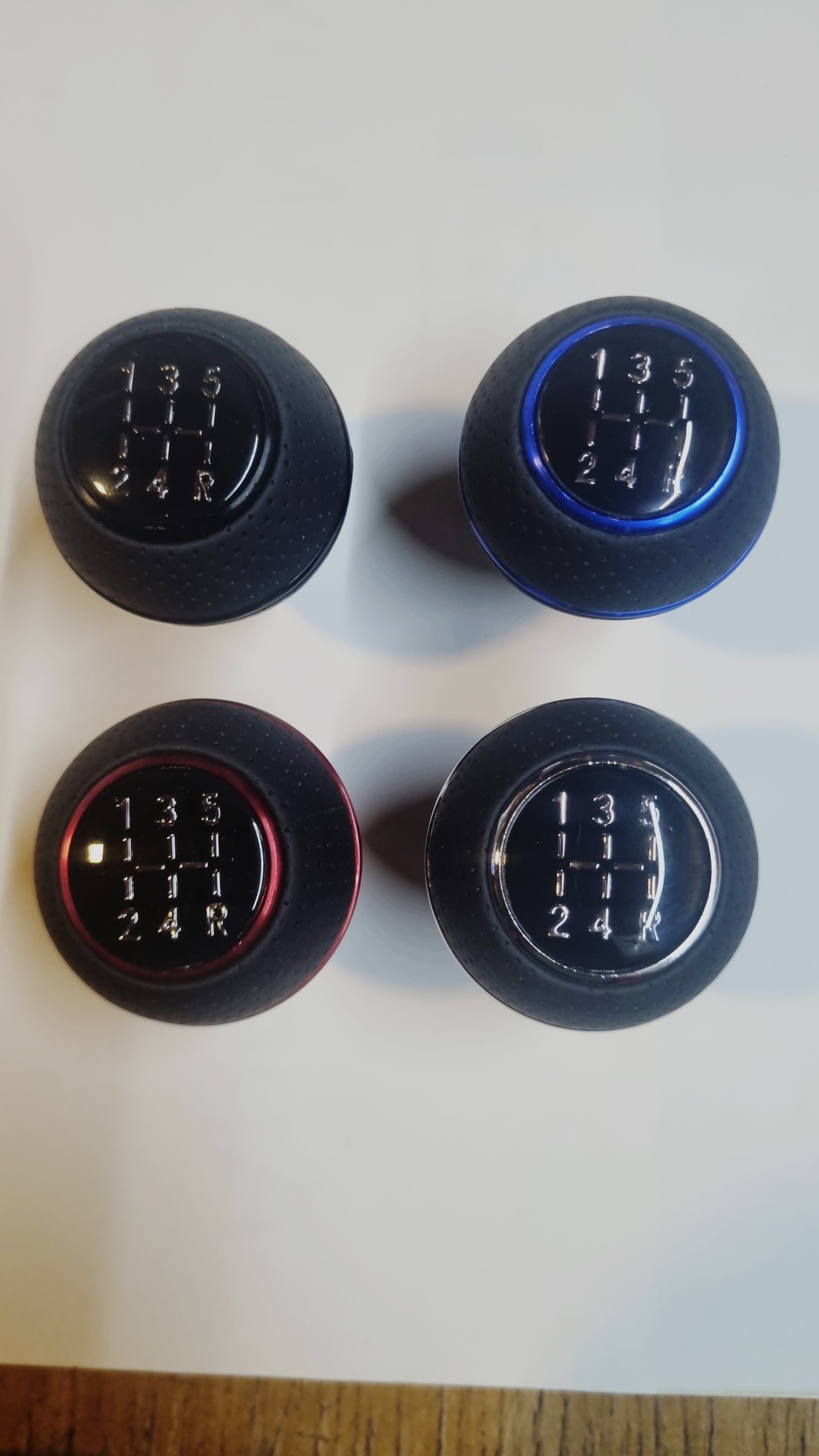 5 Speed Car  Gear Shift Knob Lever Stick Pen Cover Cap Emblem Badge