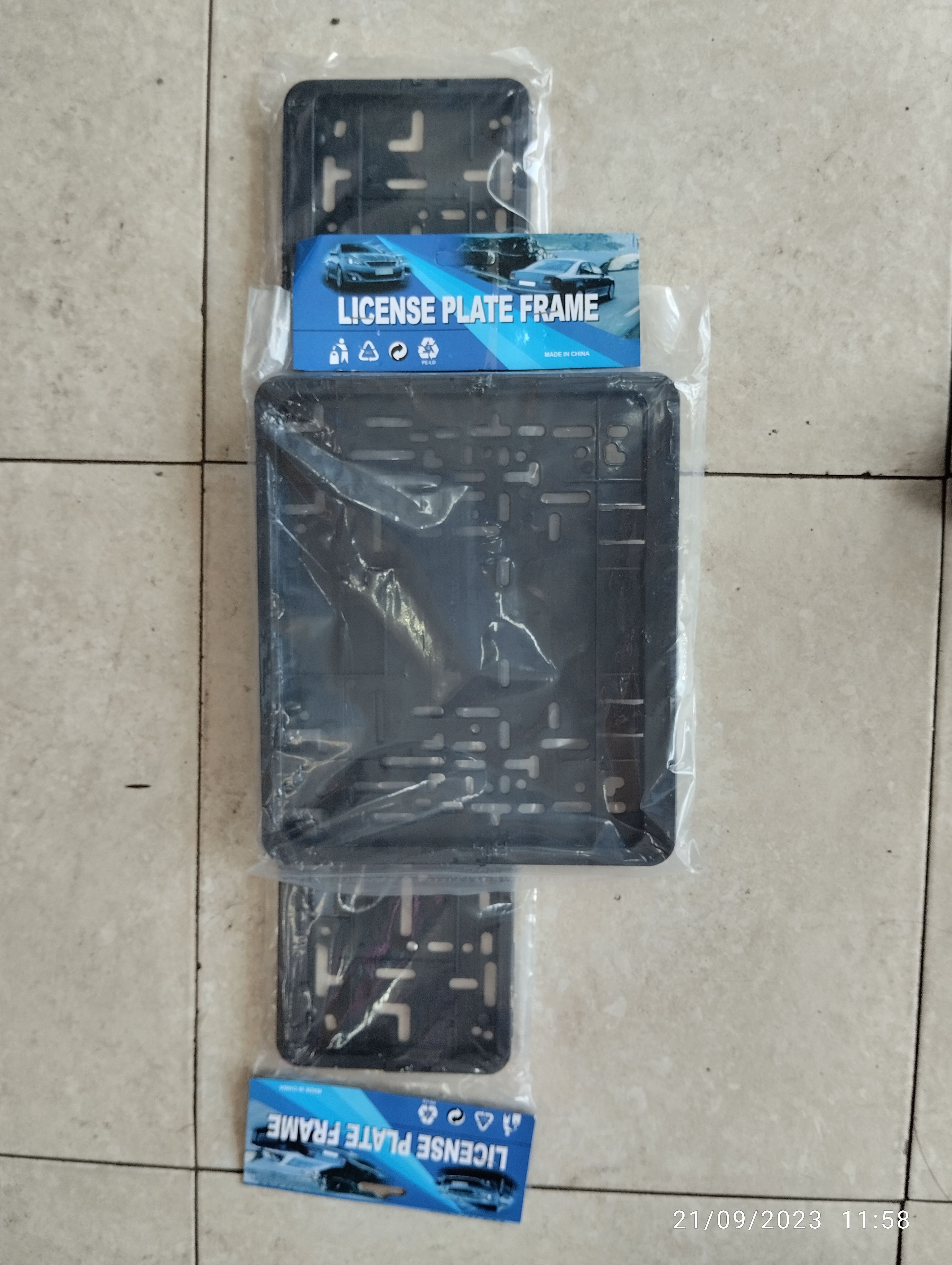 All Weather Strong Number Plate Holders New Generation suitable for all cars