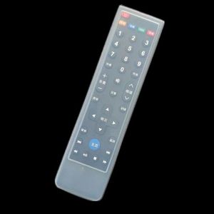 Silicon Stretchable Cover For Remote Control Cover High quality silicone Soft and stretchable Transparent cover For TCL Remote (NOT REMOTE)