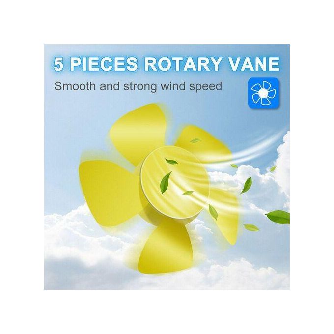 USB Powered Car Fan Multi-Angle Rotatable Dual Head 3-Speed Dashboard ABS Three Speeds Summer Cooling Fan Accessories