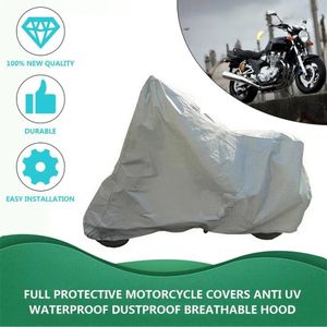 Motorcycle Cover Waterproof Outdoor Sun Rain Dust Snow Leaf Protection Motorcycle Covers