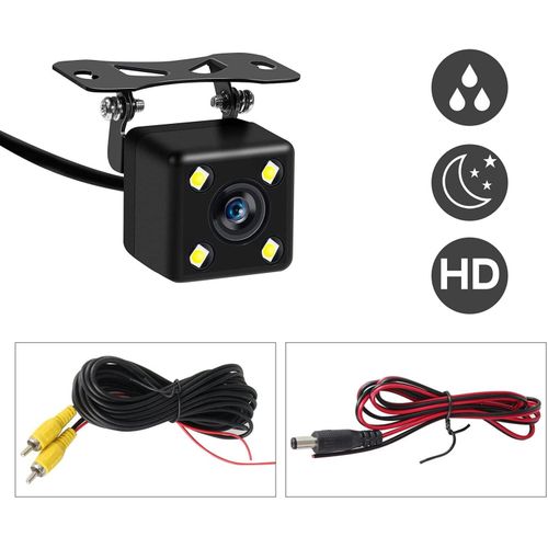 Universal Car Reversing Camera 12 LED High-Definition Waterproof Night Vision Parking Camera