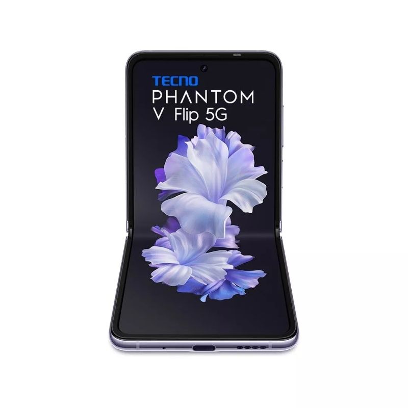 Refurbished Tecno PHANTOM V Flip 256GB ROM 8GB RAM 6.9" HD+ 120HZ Refresh Rate Screen Phones Dual SIM 5G Network 64MP AI Camera Smart Phones