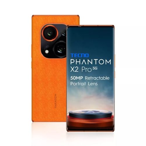 Refurbished Tecno Phantom X2 Pro 5G  256GB ROM 8GB RAM 6.8" HD+ 120HZ Refresh Rate Screen Phones Dual SIM 5G Network 50MP AI Camera Smart Phones