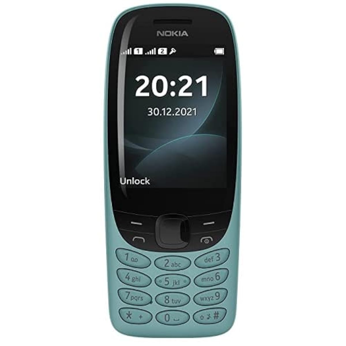 New Nokia 6310 Dual SIM Keypad Phone with a 2.8” screen, Wireless FM Radio and Rear Camera with Flash | Blach