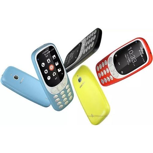 【Buy 2 Get 1 Free】New Nokia 3310 16MB 1200 mAh 2.4" HD Camera 2MP Dual SIM Cards Unlocked Cheap Durable Old Phone Classic Featur