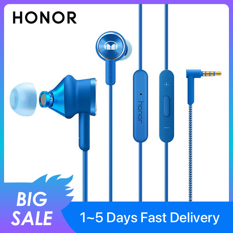 HUAWEI Honor Magic Sound Headphones AM17 Original In-Ear In-Line Headphones Sports Earphones