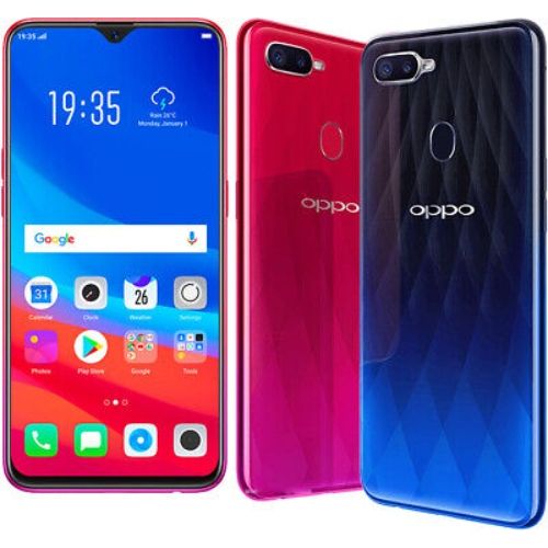 Refurbished OPPO F9 6GB RAM 128GB ROM 6.3inch " 3500 mAh Dual SIM 25MP+16MP Android Smartphones/ Mobile Phones