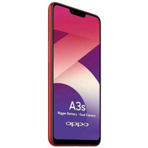 Refurbished OPPO A3s 4GB RAM 64GB ROM 6.2inch " 4230 mAh Dual SIM 13MP+8MP Face Unlock Android Smartphones/ Mobile Phones