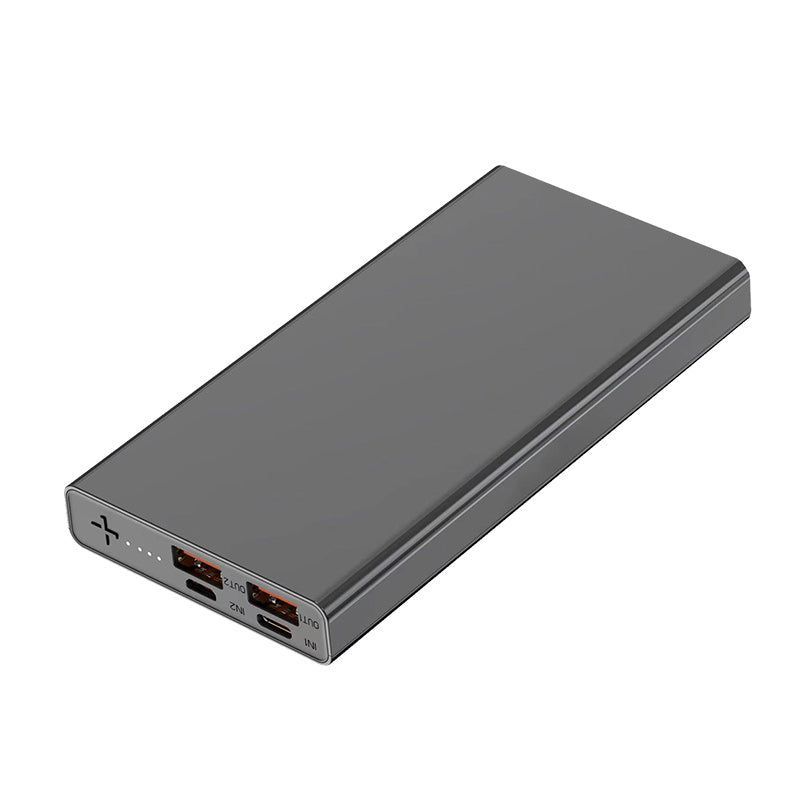 Amaya 10000mAh Power Bank – Fast Charging 2.1A, Compact & Reliable Backup Battery for All Phones, Dual USB Output