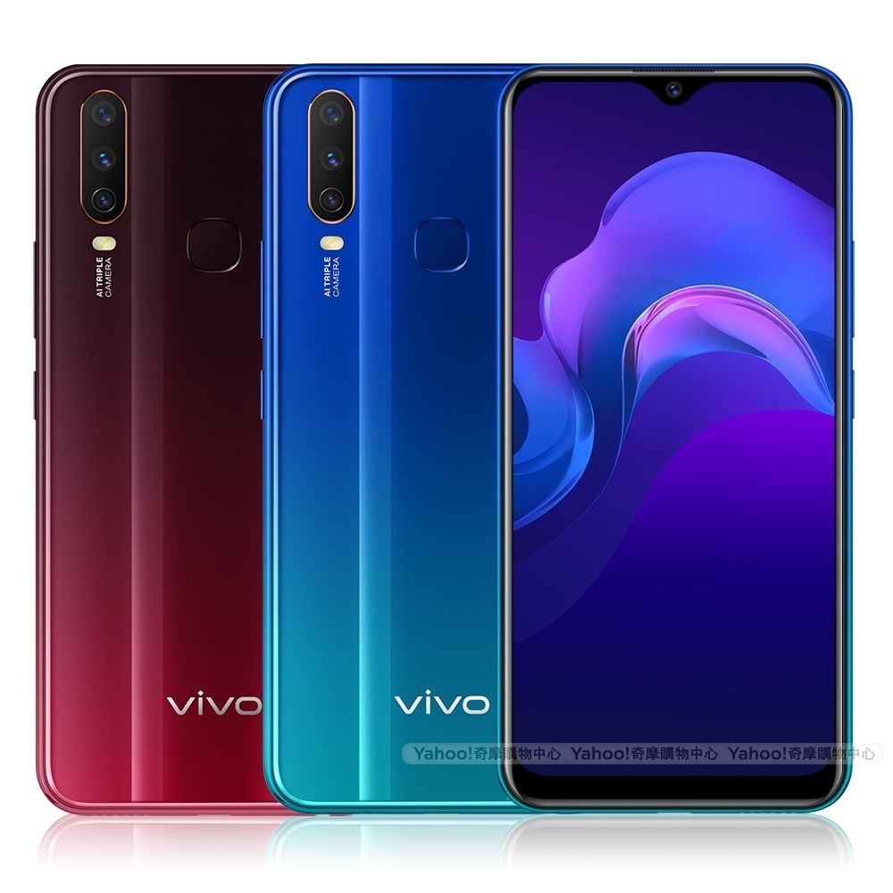 【Buy 1 Get 1 PowerBank Free】Refurbished VIVO Y17 4GB RAM + 128GB ROM 6.35" Screen 20MP+13MP Camera 5000mAh (Dual SIM) Android Smartphones/ Mobile Phones.