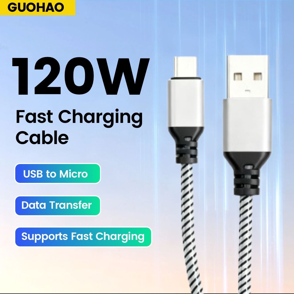 GuoHao Quick CHARGE USB Data Cable Quick Charge Liquid Silicone Protective Case for Android Data Cable, Random Shipments