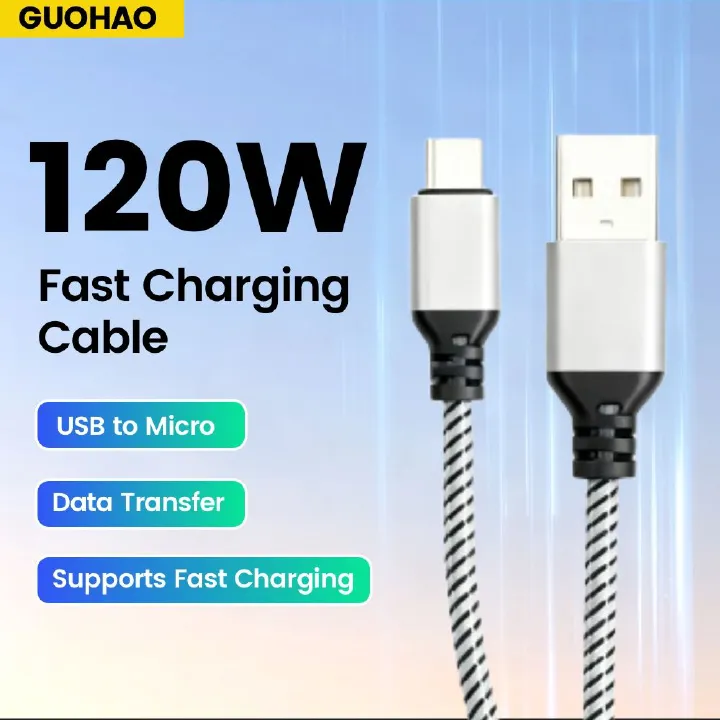 GuoHao Quick CHARGE USB Data Cable Quick Charge Liquid Silicone Protective Case for Android Data Cable, Random Shipments