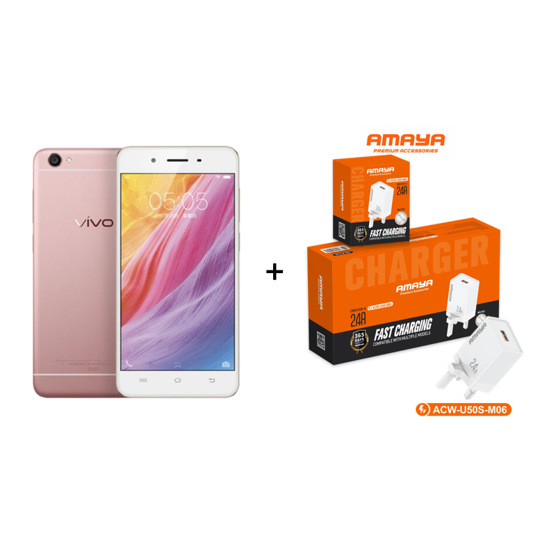 Refurbished Vivo Y55 2GB RAM 16GB ROM 5.2inch " 2730 mAh Dual SIM 8MP+5MP Android Smartphones/ Mobile Phones