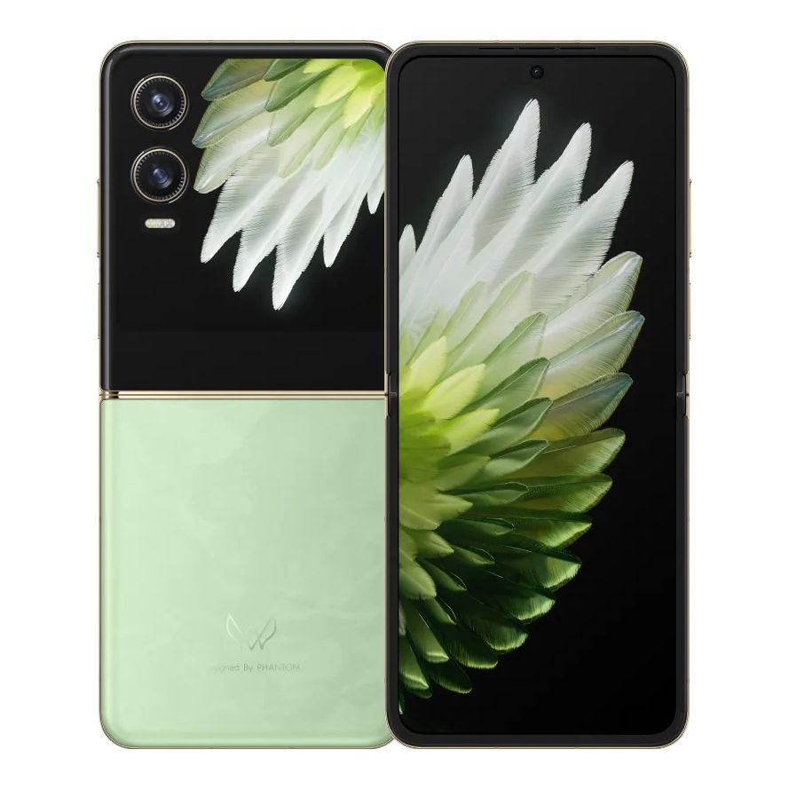Refurbished Phone TECNO PHANTOM V Flip2 5G (AE11) 8GB RAM + 256GB ROM Travertine Green 6.90 inch Display Single SIM 32M Front Camera 50M Back Camera 4720mAh Battery 3 Months Warranty_12027408
