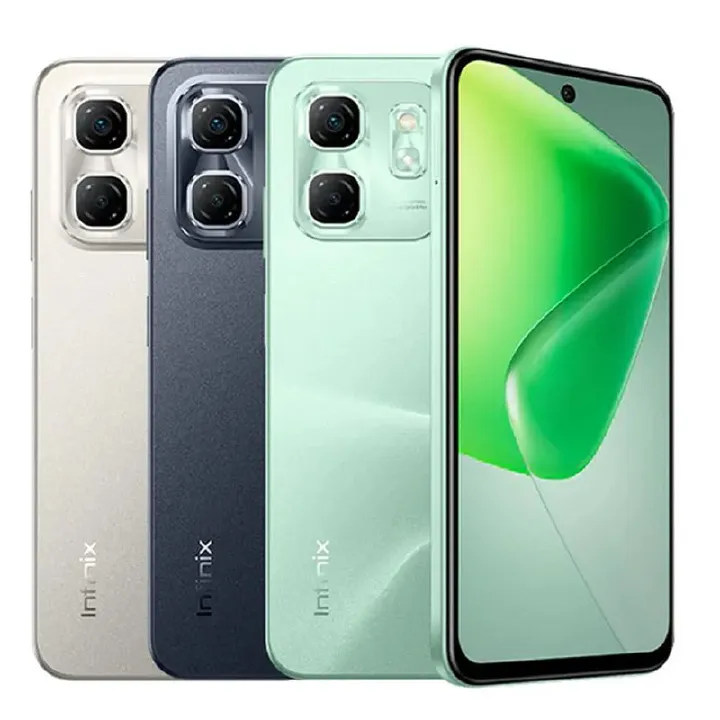 {LIMITED OFFER} Infinix Hot 50i 128GB ROM +12 GB(6+6)RAM 4G, Screen 6.78-inch 120Hz,' Battery: 5000mAh, 18W Wired, Dual SIM (Nano-SIM, dual stand-by), Ultra Sleek 48 MP Camera Smart Phones